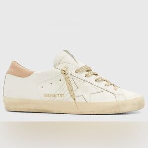 Metallic superstar Golden goose nwt!
